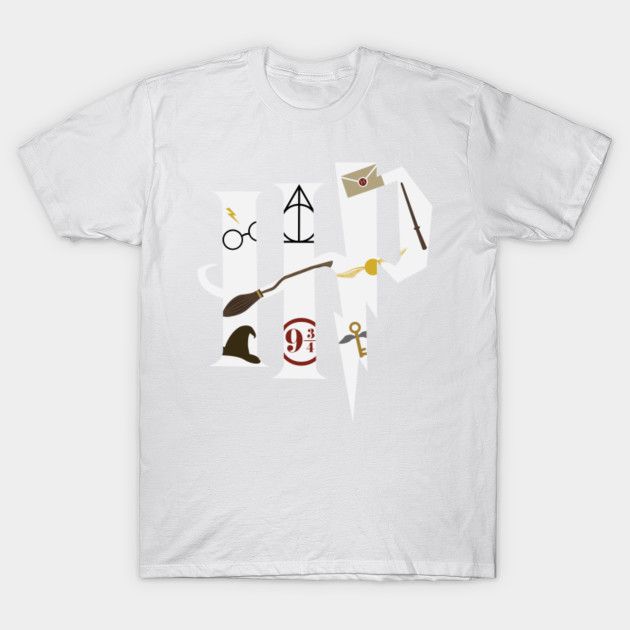 The Magical World of Harry Potter (White) T-Shirt-TOZ